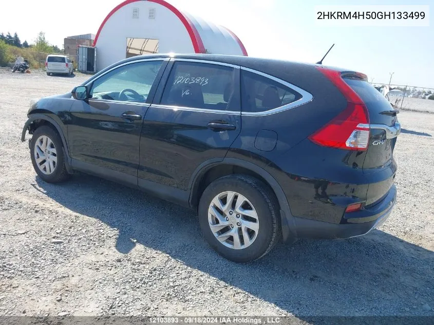 2HKRM4H50GH133499 2016 Honda Cr-V