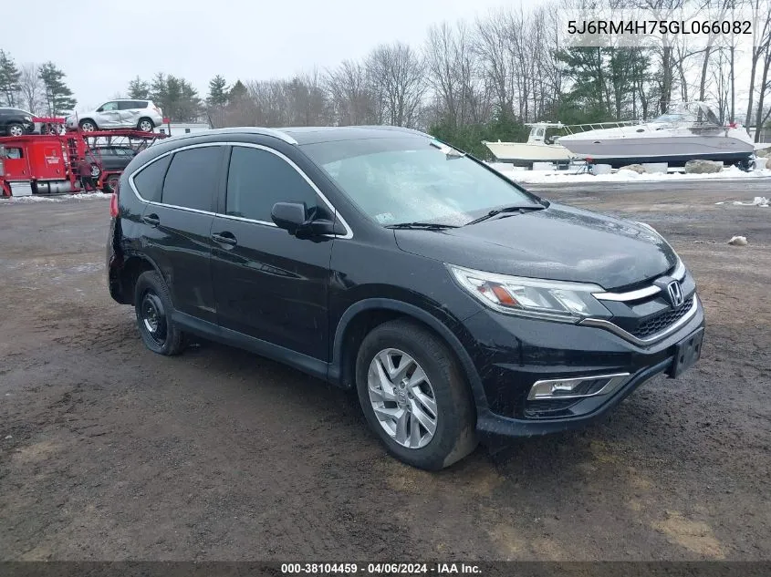 2016 Honda Cr-V Ex-L VIN: 5J6RM4H75GL066082 Lot: 38104459