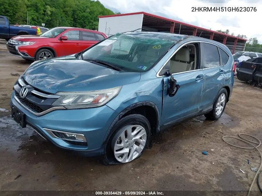 2HKRM4H51GH623076 2016 Honda Cr-V Ex