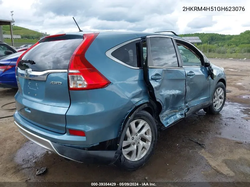 2HKRM4H51GH623076 2016 Honda Cr-V Ex