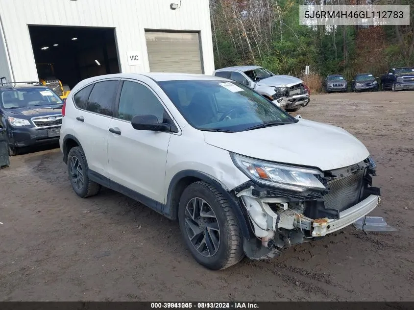 5J6RM4H46GL112783 2016 Honda Cr-V Se