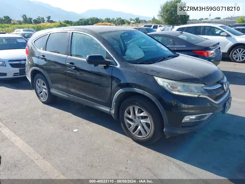 2016 Honda Cr-V Ex VIN: 3CZRM3H59GG718210 Lot: 40023110