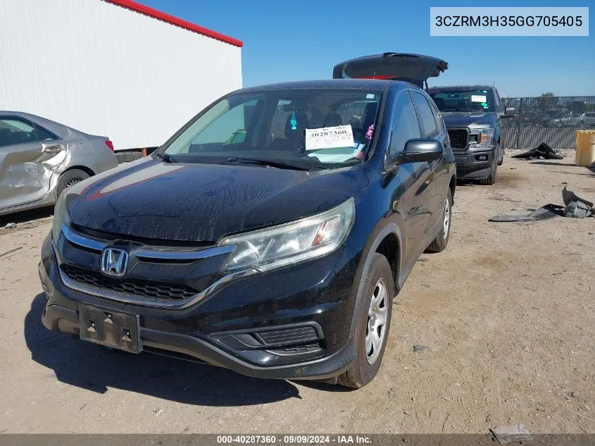 3CZRM3H35GG705405 2016 Honda Cr-V Lx