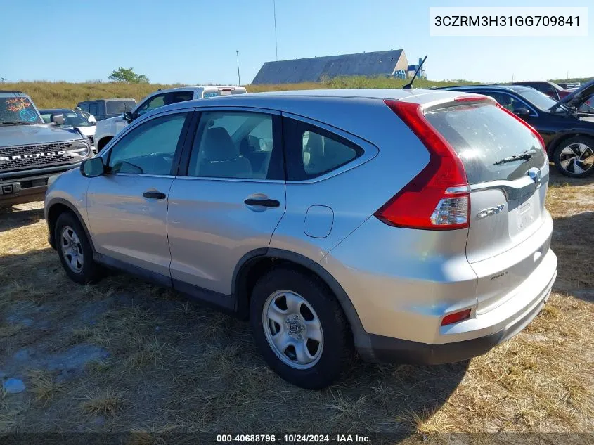 3CZRM3H31GG709841 2016 Honda Cr-V Lx