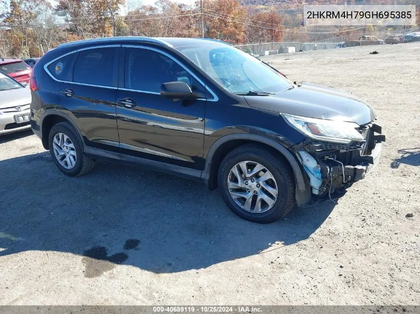 2HKRM4H79GH695385 2016 Honda Cr-V Ex-L