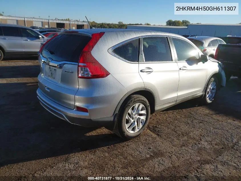 2016 Honda Cr-V Ex VIN: 2HKRM4H50GH611307 Lot: 40731877