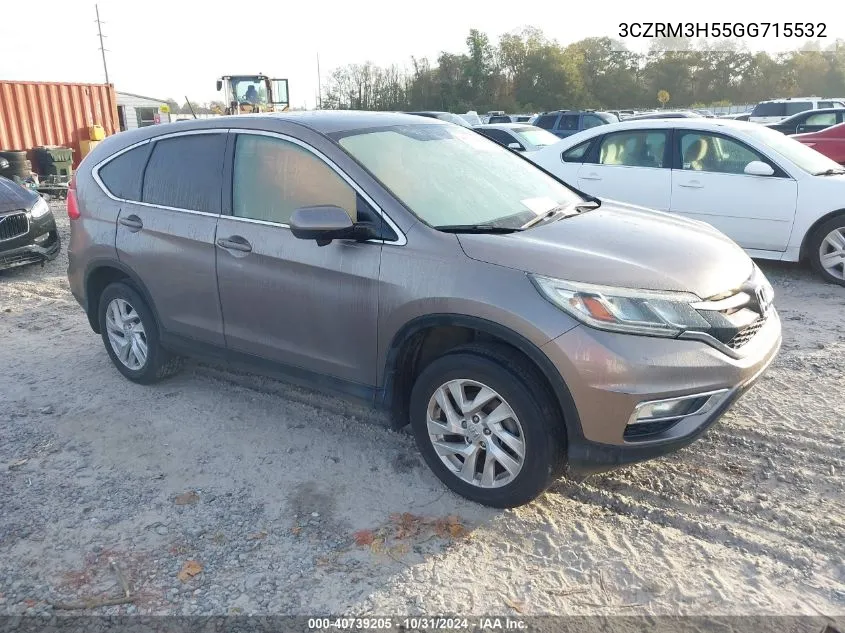 3CZRM3H55GG715532 2016 Honda Cr-V Ex