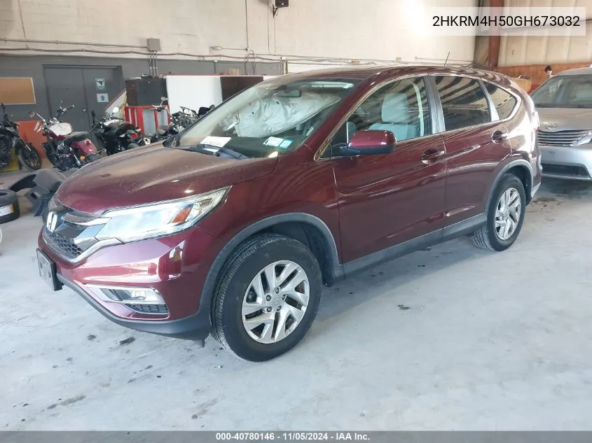 2016 Honda Cr-V Ex VIN: 2HKRM4H50GH673032 Lot: 40780146