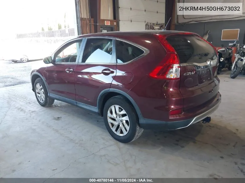 2HKRM4H50GH673032 2016 Honda Cr-V Ex