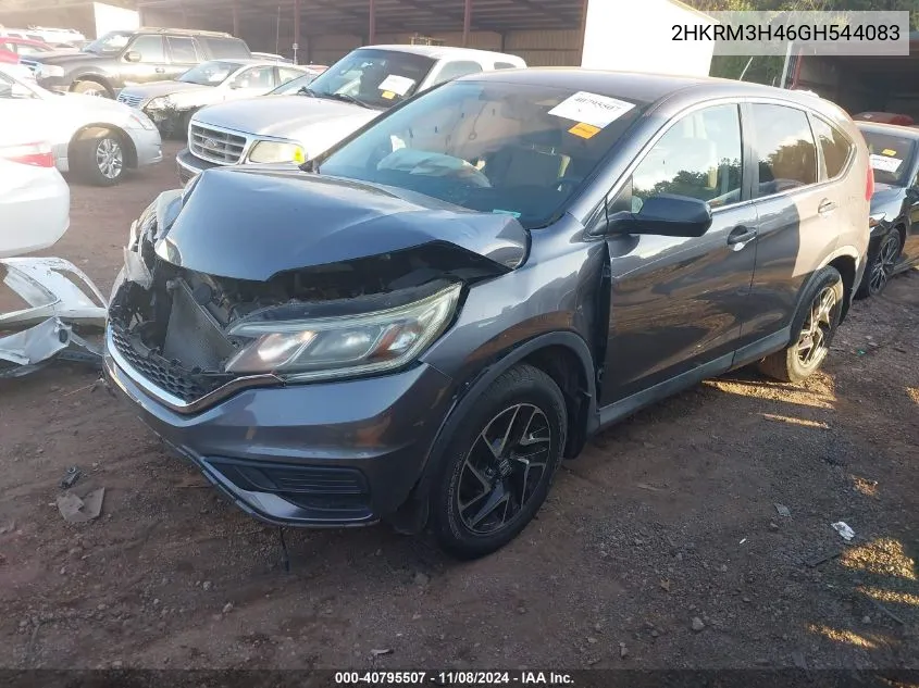 2016 Honda Cr-V Se VIN: 2HKRM3H46GH544083 Lot: 40795507