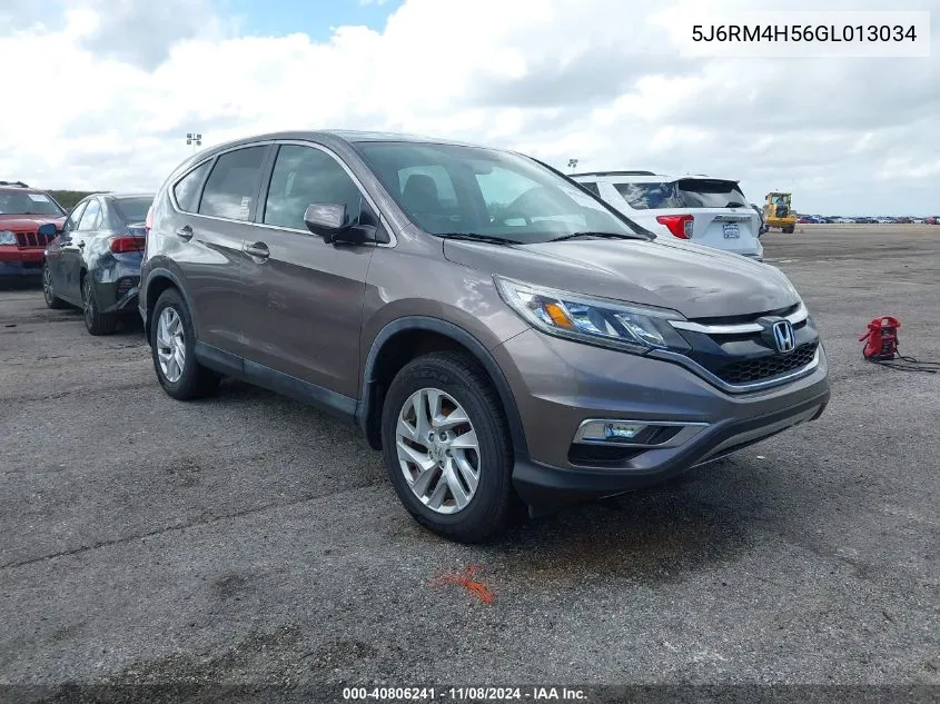 2016 Honda Cr-V Ex VIN: 5J6RM4H56GL013034 Lot: 40806241