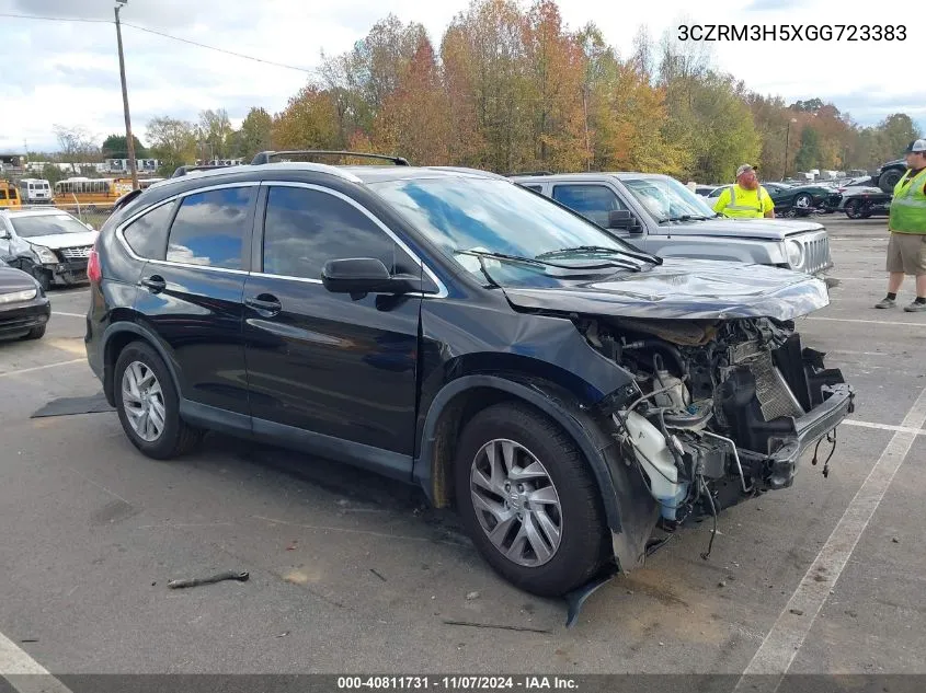 2016 Honda Cr-V Ex VIN: 3CZRM3H5XGG723383 Lot: 40811731