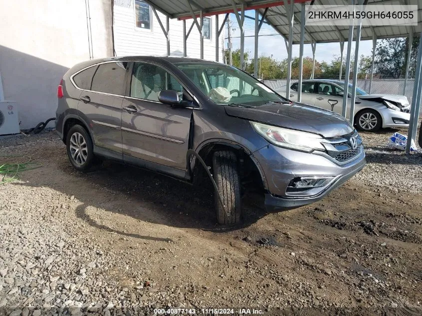 2016 Honda Cr-V Ex VIN: 2HKRM4H59GH646055 Lot: 40877143