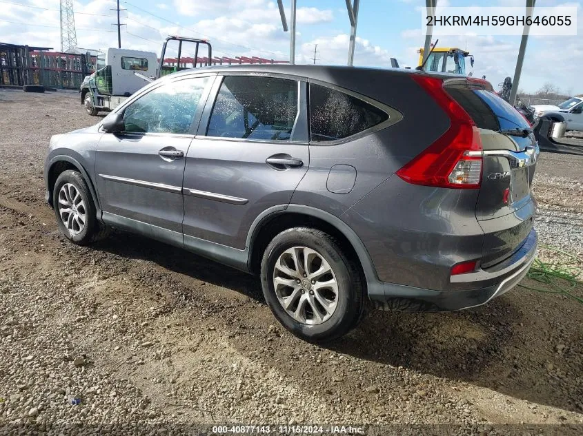 2016 Honda Cr-V Ex VIN: 2HKRM4H59GH646055 Lot: 40877143