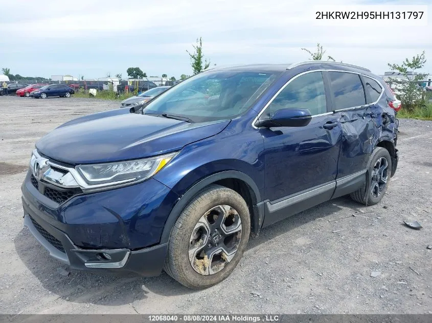 2017 Honda Cr-V VIN: 2HKRW2H95HH131797 Lot: 12068040