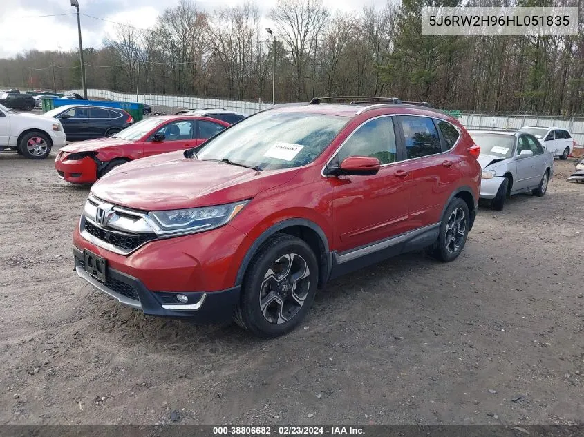 5J6RW2H96HL051835 2017 Honda Cr-V Touring