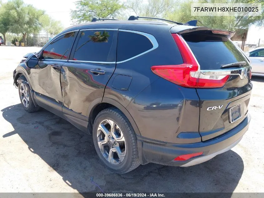 2017 Honda Cr-V Ex-L/Ex-L Navi VIN: 7FARW1H8XHE010025 Lot: 39686836