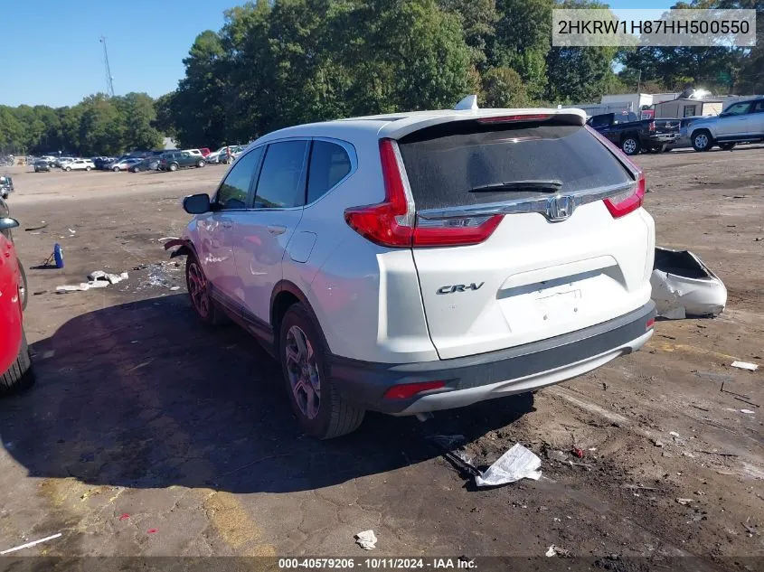 2HKRW1H87HH500550 2017 Honda Cr-V Ex-L/Ex-L Navi