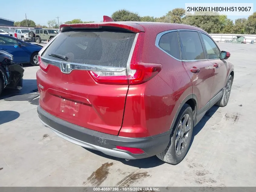 2017 Honda Cr-V Ex-L/Ex-L Navi VIN: 2HKRW1H80HH519067 Lot: 40597398