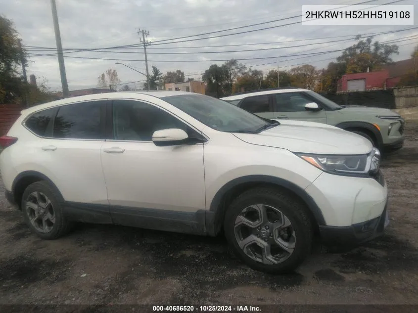 2HKRW1H52HH519108 2017 Honda Cr-V Ex