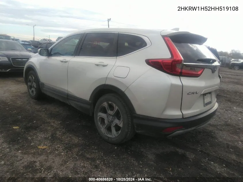 2HKRW1H52HH519108 2017 Honda Cr-V Ex