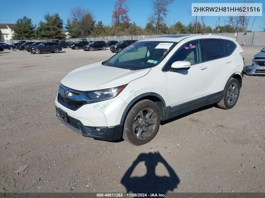 2017 Honda Cr-V Ex-L/Ex-L Navi VIN: 2HKRW2H81HH621516 Lot: 40811262