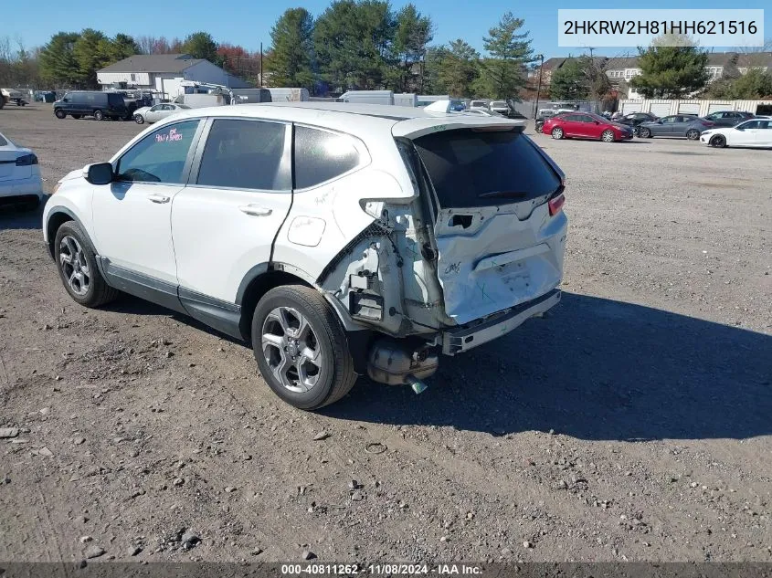 2017 Honda Cr-V Ex-L/Ex-L Navi VIN: 2HKRW2H81HH621516 Lot: 40811262