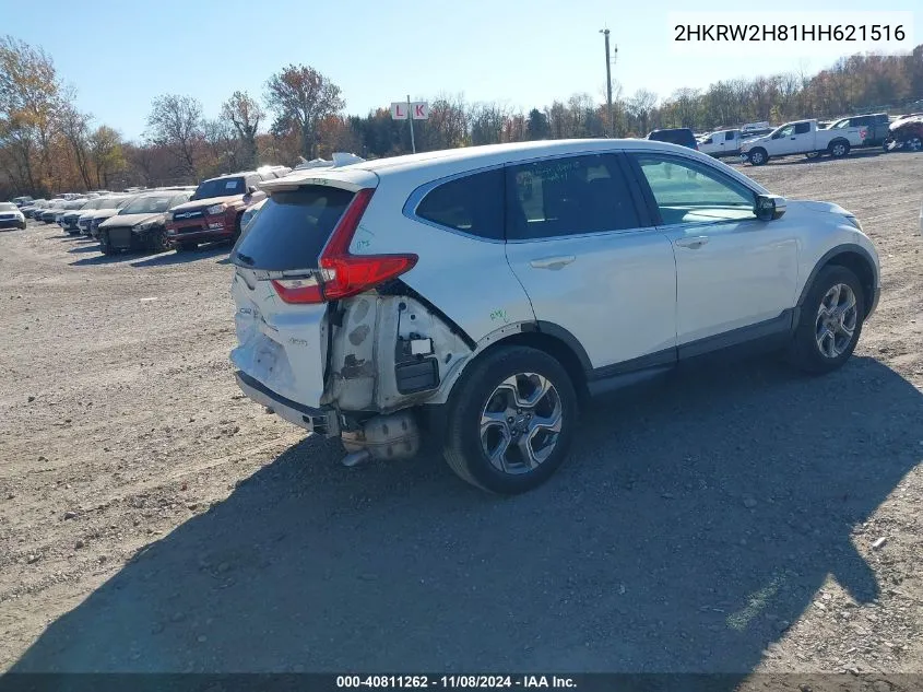 2017 Honda Cr-V Ex-L/Ex-L Navi VIN: 2HKRW2H81HH621516 Lot: 40811262