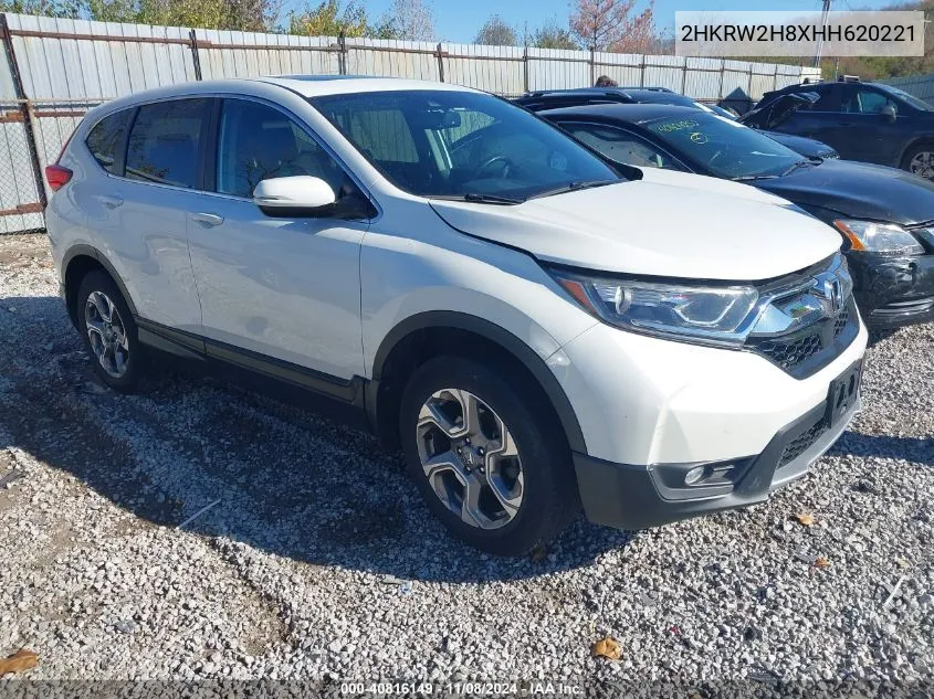 2017 Honda Cr-V Ex-L/Ex-L Navi VIN: 2HKRW2H8XHH620221 Lot: 40816149