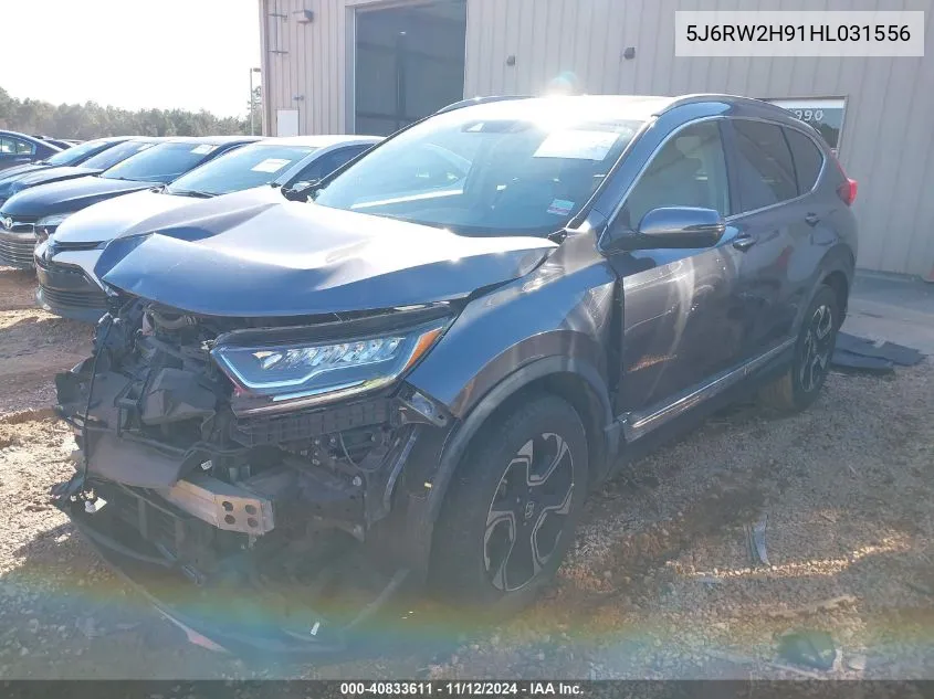 2017 Honda Cr-V Touring VIN: 5J6RW2H91HL031556 Lot: 40833611