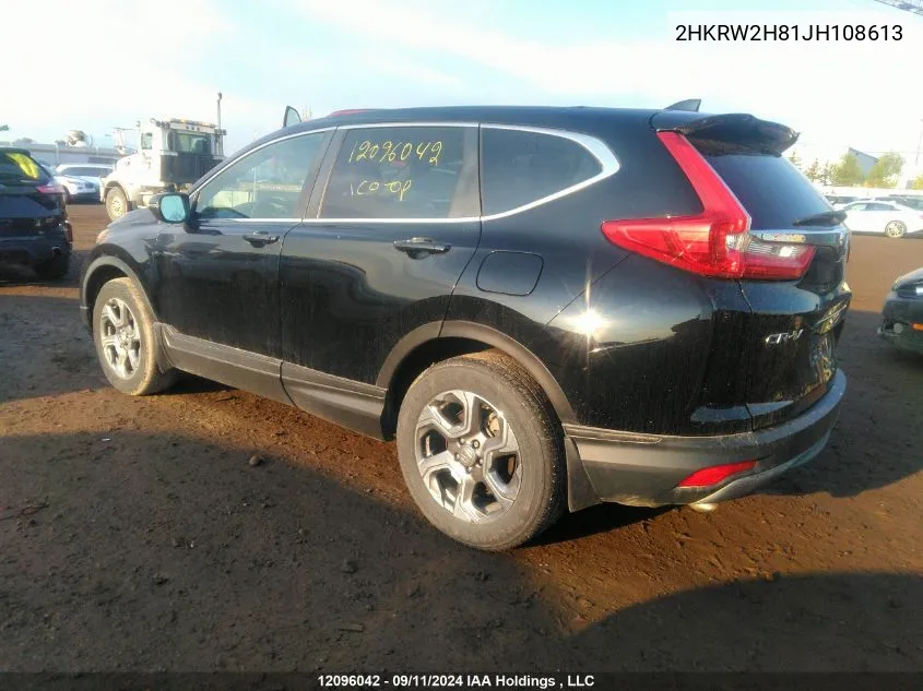 2HKRW2H81JH108613 2018 Honda Cr-V