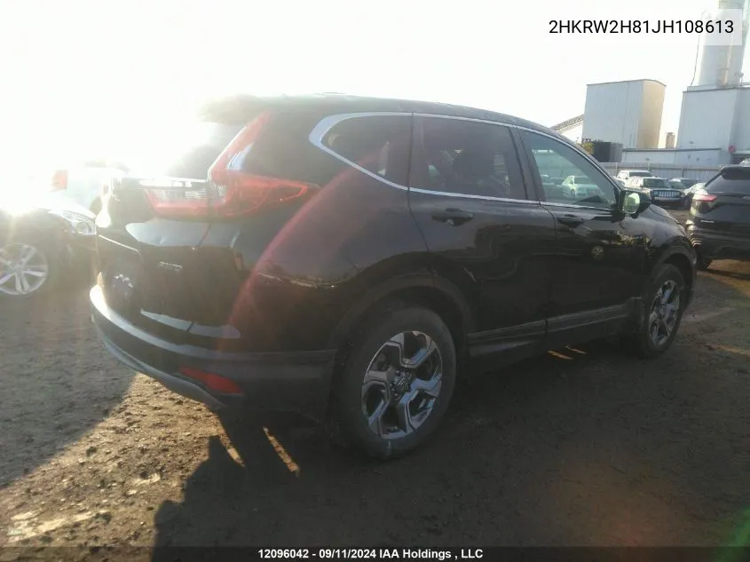 2HKRW2H81JH108613 2018 Honda Cr-V