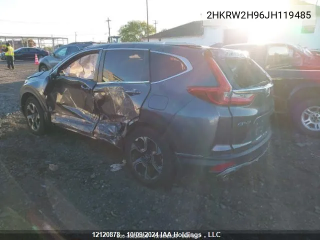 2018 Honda Cr-V VIN: 2HKRW2H96JH119485 Lot: 12120878