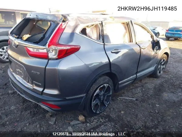 2018 Honda Cr-V VIN: 2HKRW2H96JH119485 Lot: 12120878