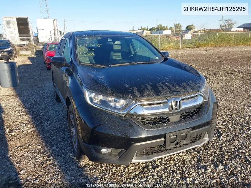 2018 Honda Cr-V VIN: 2HKRW2H84JH126295 Lot: 12124543