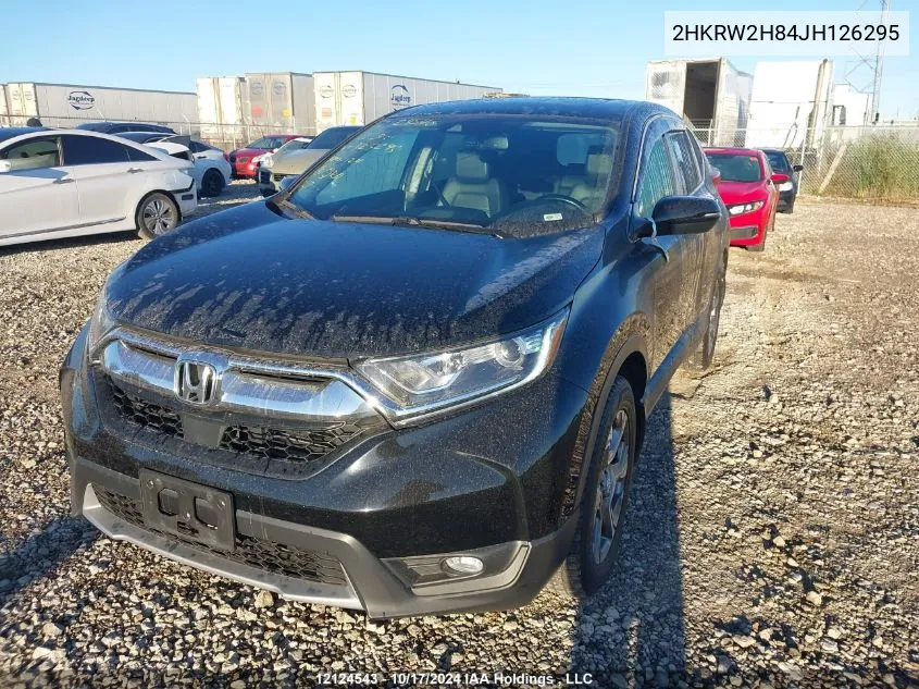 2018 Honda Cr-V VIN: 2HKRW2H84JH126295 Lot: 12124543