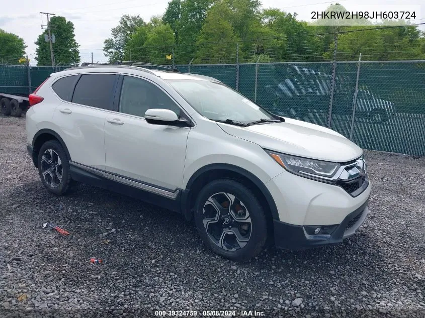 2HKRW2H98JH603724 2018 Honda Cr-V Touring