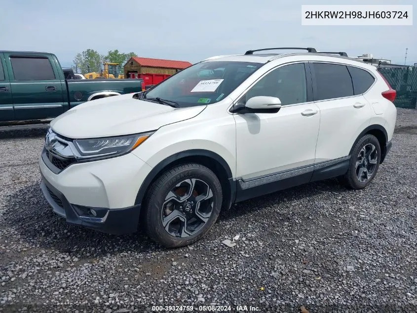 2HKRW2H98JH603724 2018 Honda Cr-V Touring