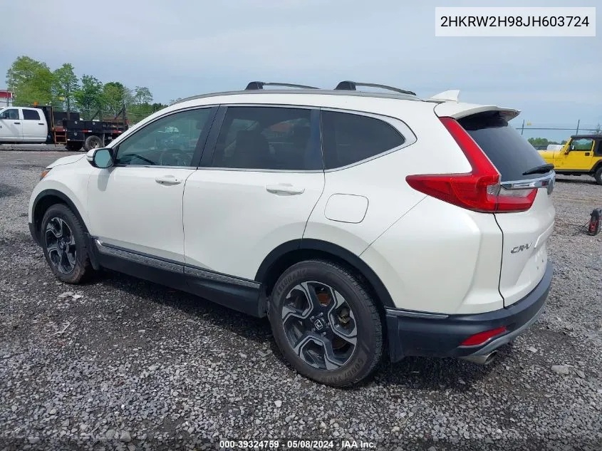 2HKRW2H98JH603724 2018 Honda Cr-V Touring