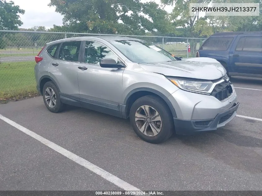 2HKRW6H39JH213377 2018 Honda Cr-V Lx