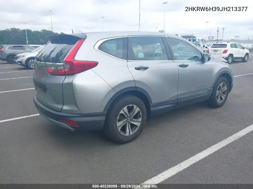 2HKRW6H39JH213377 2018 Honda Cr-V Lx