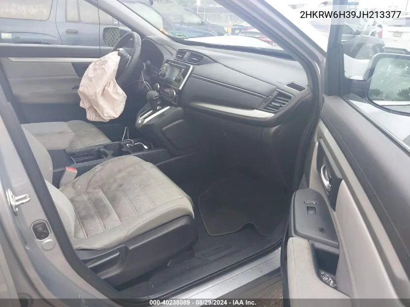 2HKRW6H39JH213377 2018 Honda Cr-V Lx