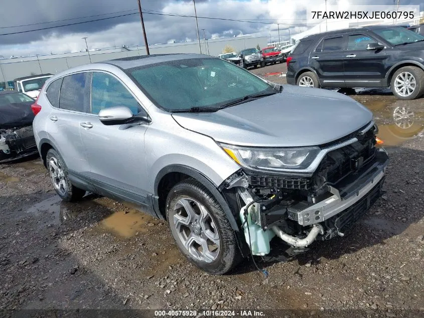 7FARW2H5XJE060795 2018 Honda Cr-V Ex