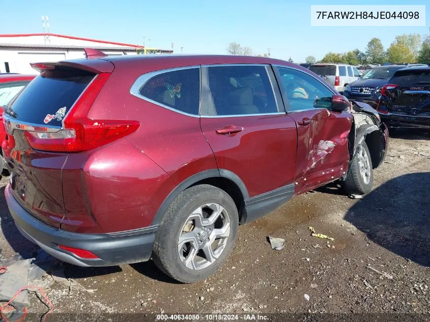 2018 Honda Cr-V Ex-L/Ex-L Navi VIN: 7FARW2H84JE044098 Lot: 40634080