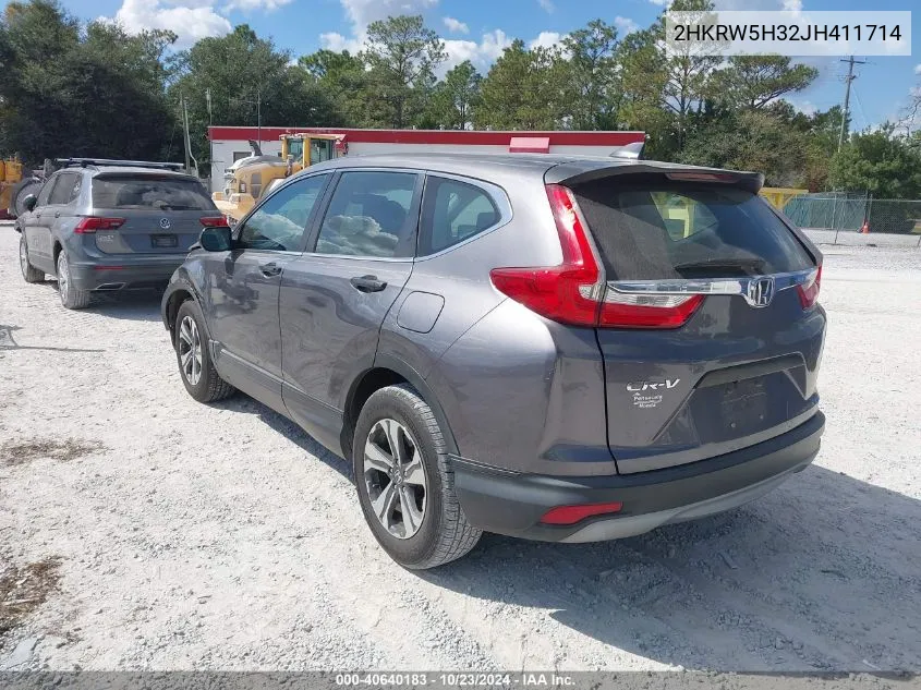 2HKRW5H32JH411714 2018 Honda Cr-V Lx