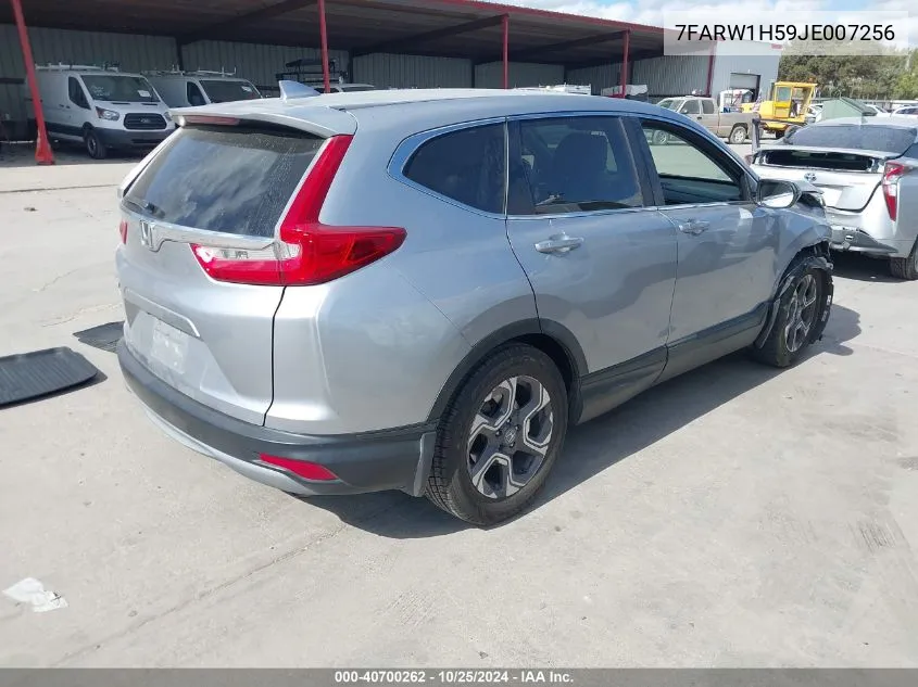 7FARW1H59JE007256 2018 Honda Cr-V Ex