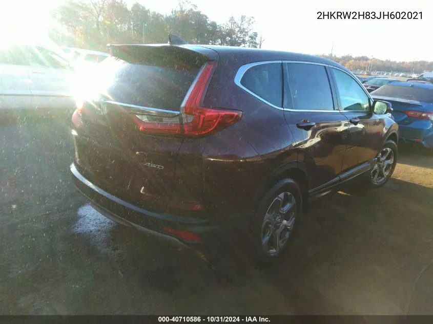 2HKRW2H83JH602021 2018 Honda Cr-V Ex-L/Ex-L Navi