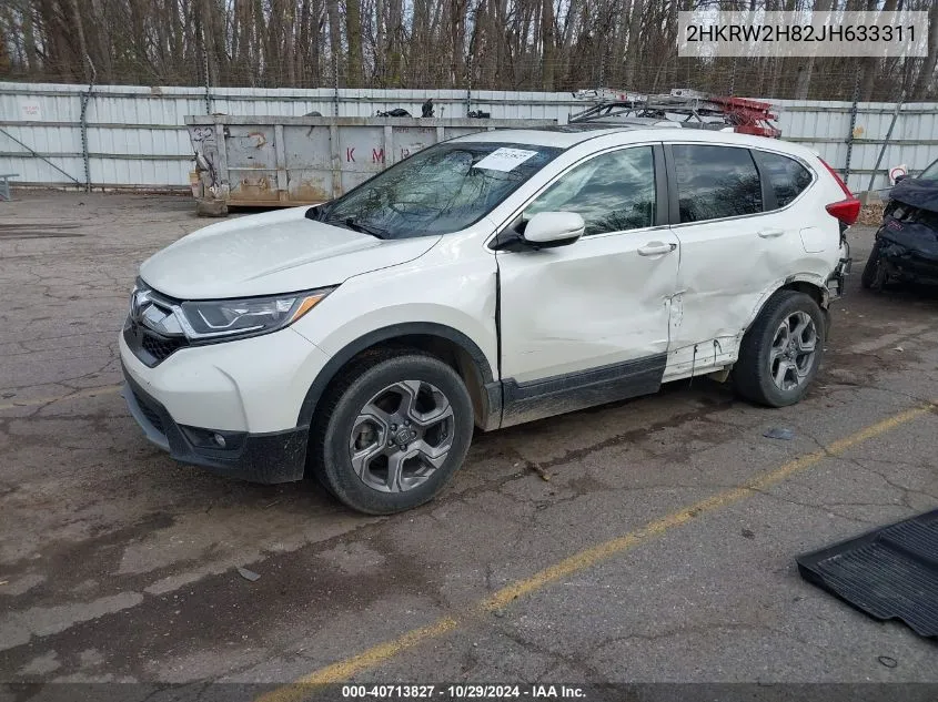 2018 Honda Cr-V Ex-L/Ex-L Navi VIN: 2HKRW2H82JH633311 Lot: 40713827