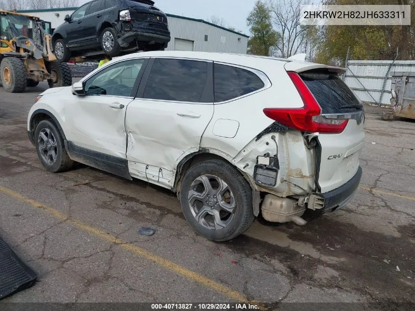 2018 Honda Cr-V Ex-L/Ex-L Navi VIN: 2HKRW2H82JH633311 Lot: 40713827