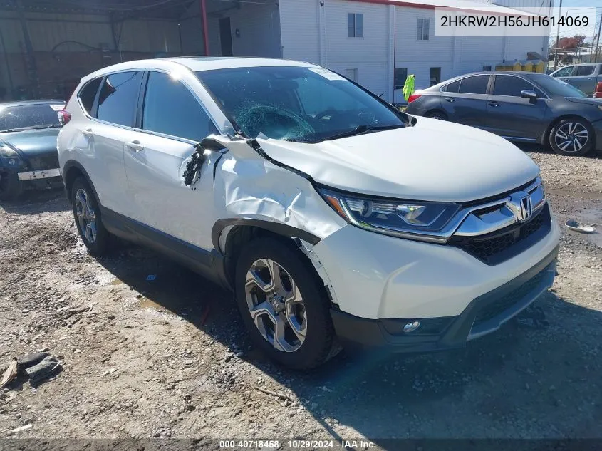 2018 Honda Cr-V Ex VIN: 2HKRW2H56JH614069 Lot: 40718458